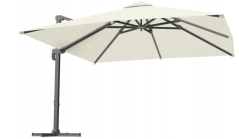 Boční slunečník Mini ROMA 2,5x2,5m BÉŽOVÝ/ CH5385