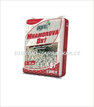 AGRO Mramorová drť 7-14 mm 5l