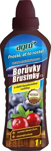 Organo-minerální kapalné hnojivo na borůvky a brusinky 1 l