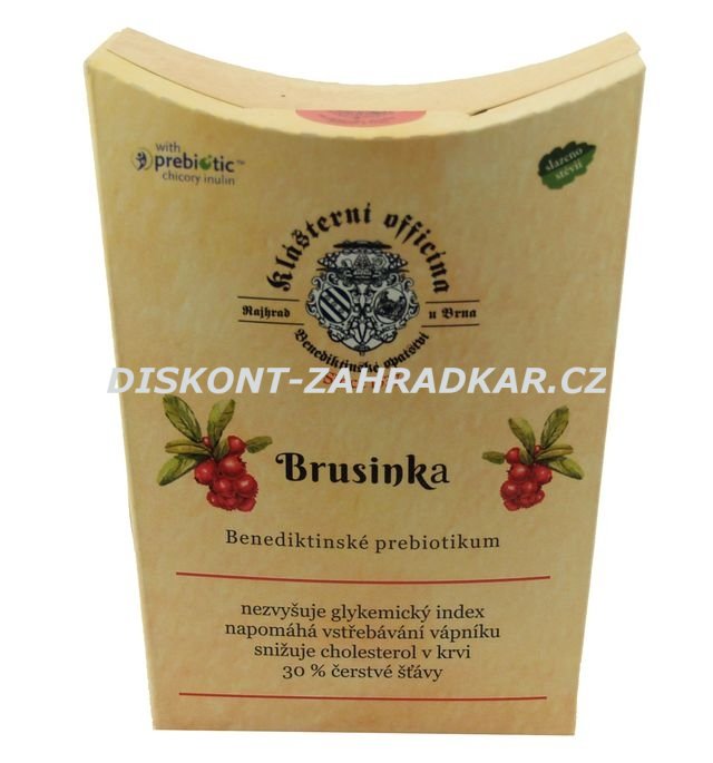 Bylinné prebiotické pastilky - Brusinka 20ks