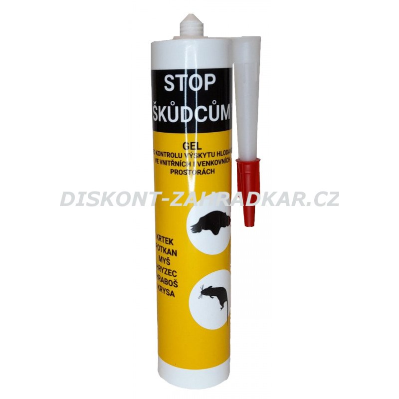 Stop škůdcům Gel 300g (krtek, hryzec, hraboš, krysa)
