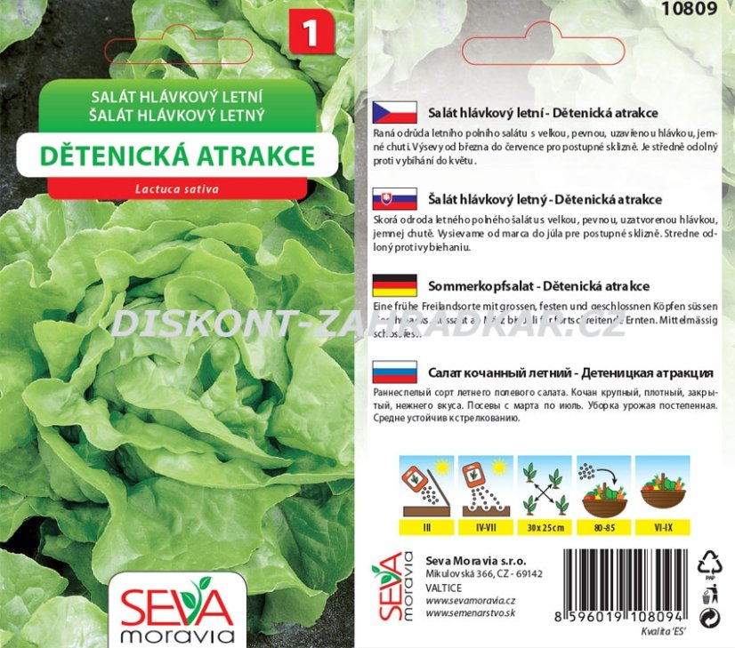 10809 Salát Dětenická atrakce 0,5g / 3104