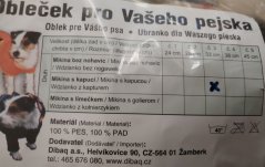 Mikina s kapucí č.3 33cm červená/károvaná