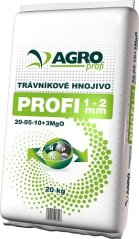 AGRO PROFI Trávníkové hnojivo 20-05-10+3MgO 20kg (JARNÍ) MINI GRANULACE 1-2mm