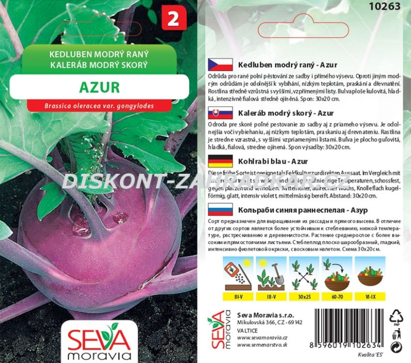 10263 Kedluben Azur 0,8g / 1307