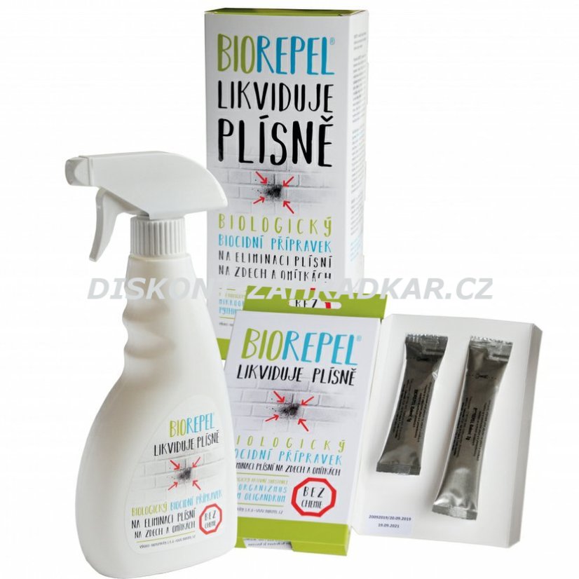 Bio Repel sprej 500ml proti plísním na zdi a omítky
