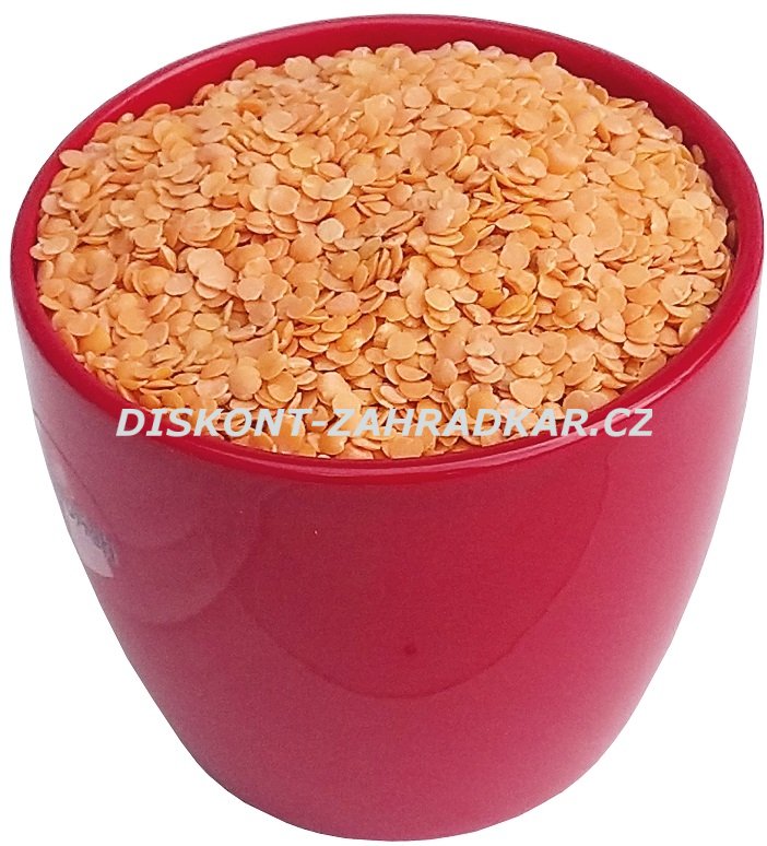 Čočka červená  půlená 5kg VELKÉ BALENÍ