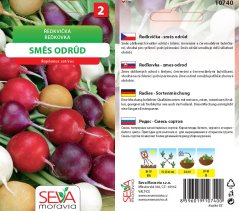 10740 Ředkvička Směs odrůd 5g / 2804
