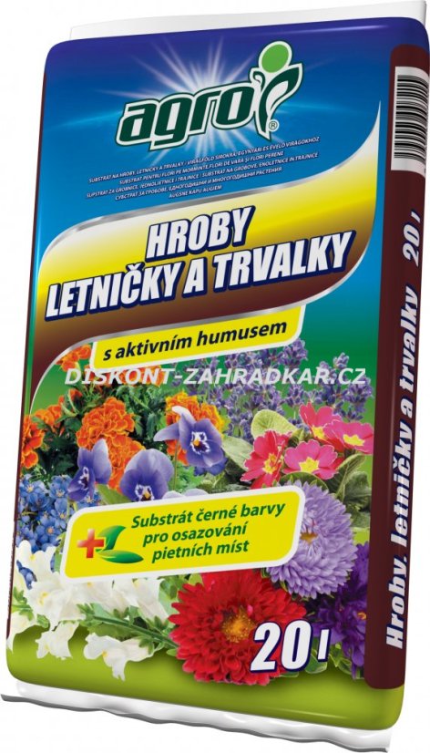 AGRO Substrát na hroby 20l