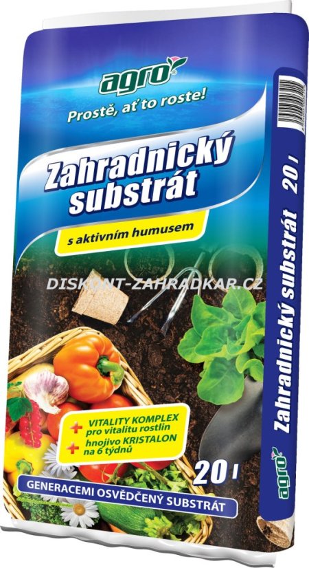 AGRO Zahradnický substrát 20l
