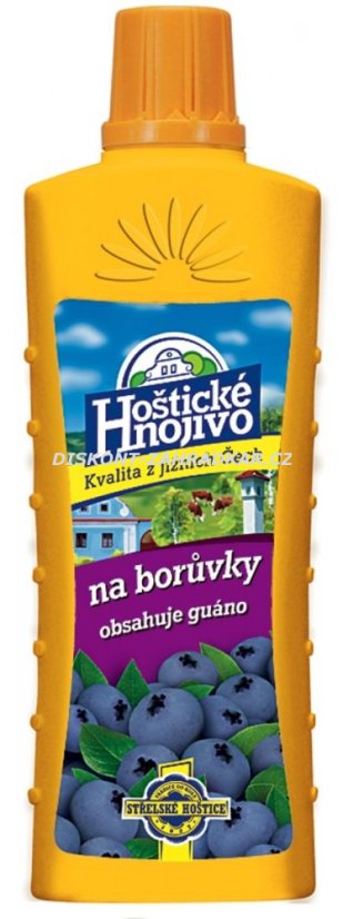 Hoštické hnojivo na borůvky s guánem 500 ml