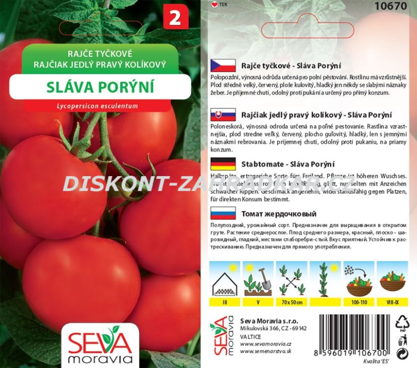 10670 Rajče Sláva Porýní 0,2g / 2510