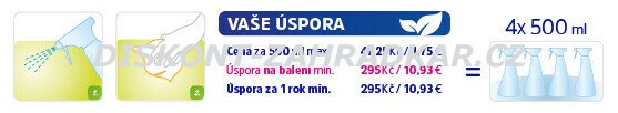 e 3005 Čistič kuchyní 500ml
