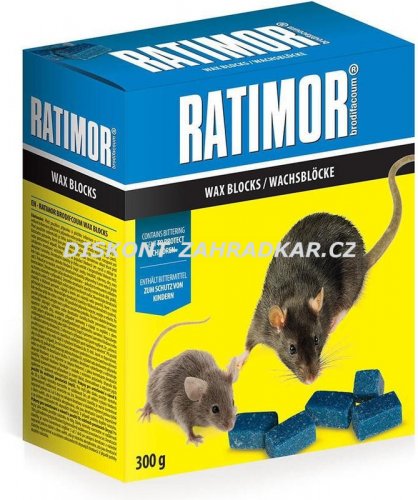 Ratimor parafinové bloky 300g