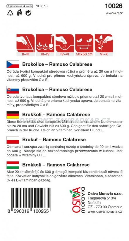 10026 Brokolice Topper/Ramoso 0,6g / 1102