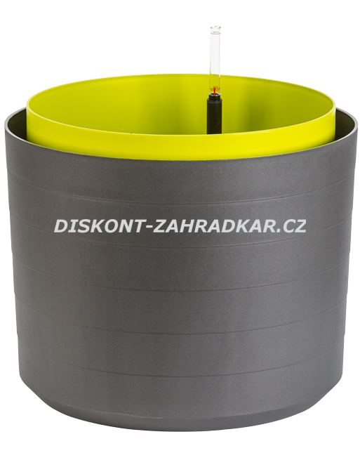 Samozavlažovací velkoobjemová nádoba Berberis 55 antracit+zelená
