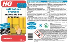 HG 30910 Natírání bez broušení (super odmašťovač) 1000ml