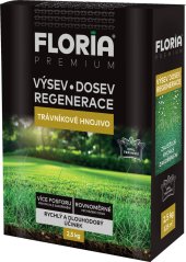 FLORIA PREMIUM Trávníkové hnojivo pro výsevy, dosevy a regeneraci 2,5 kg