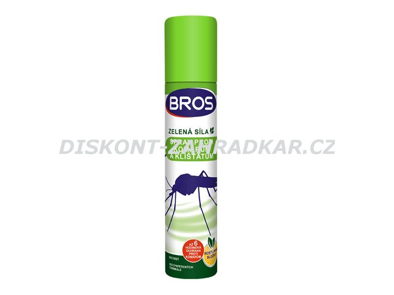 Bros Zelená síla Proti komárům a klíšťátům 90ml