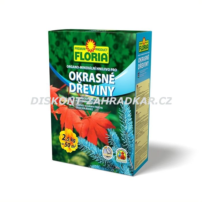 Floria OM hnojivo pro okrasné dřeviny 2,5kg