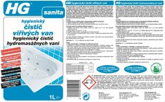 HG 44810 Hygienický čistič vířivých van 1000ml