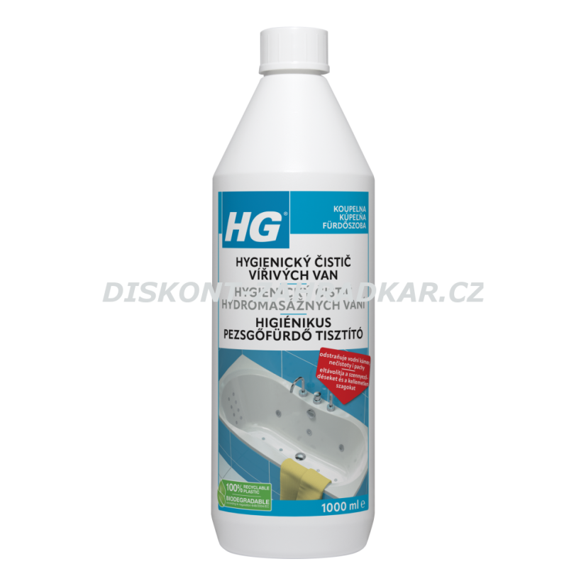 HG 44810 Hygienický čistič vířivých van 1000ml