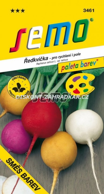 434612 Ředkvička směs barev 5g / 2811 434612 Ředkvička směs barev 5g / 2811