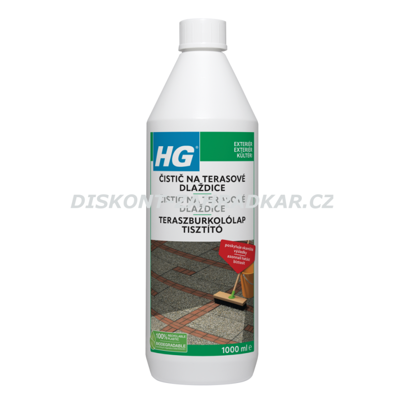 HG 18310 Čistič na terasové dlaždice 1000ml