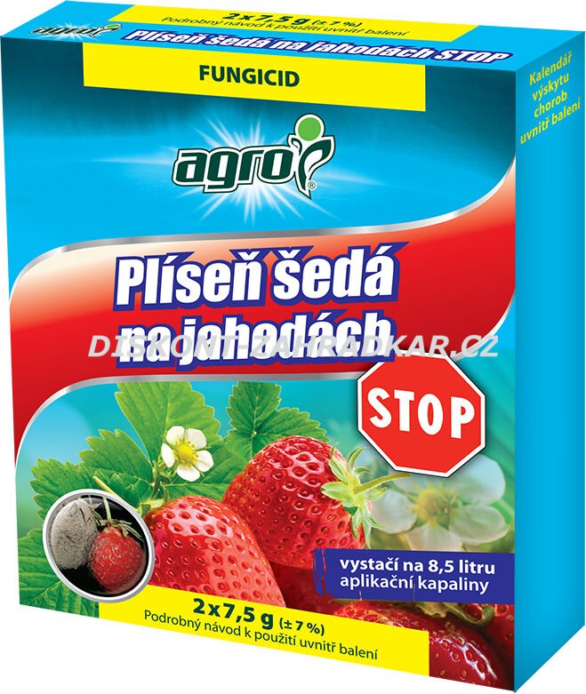 Plíseň šedá na jahodách STOP 2x7,5g