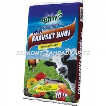 Pravý kravský hnůj 35kg Pravý kravský hnůj 35kg