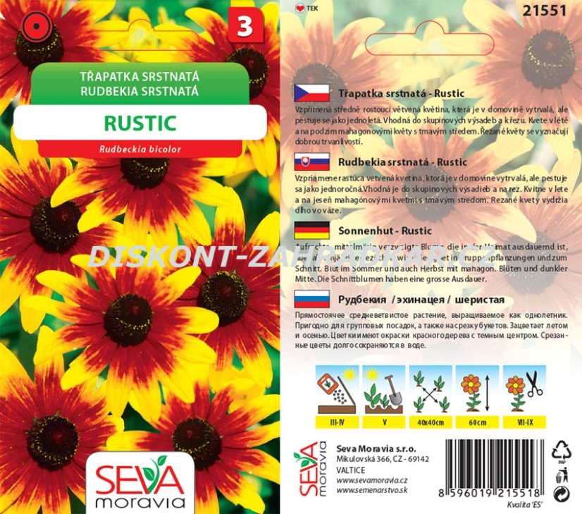 21551 Třapatka srstnatá Rustic 0,3g / 4310