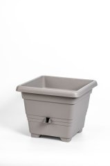 Květináč samozavlažovací Bergamot 40x40cm taupe