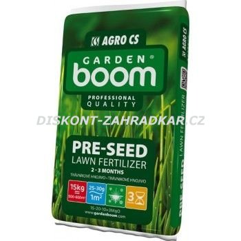 Garden Boom PRE-SEED předseťové tráv. hn. 15 kg Garden Boom PRE-SEED předseťové tráv. hn. 15 kg