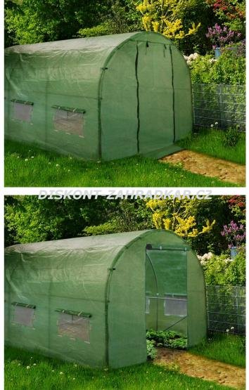 Foliovník segmentový 3x2x2m ZELENÝ/ CH5552