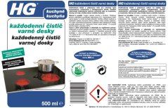 HG 10905 Každodenní čistič varné desky 500ml
