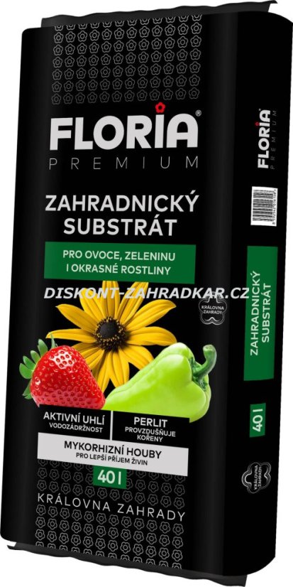 FLORIA PREMIUM Zahradnický substrát 40 l