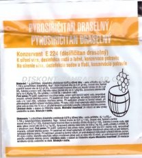 Pyrosiřičitan draselný 5x10g