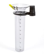 Srážkoměr s držákem a časosběrným ukazatelem 22 cm