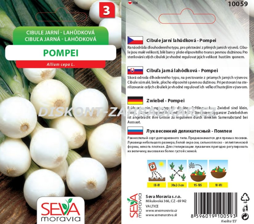 10059 Cibule lahůdková Pompei 1,5g / 1108