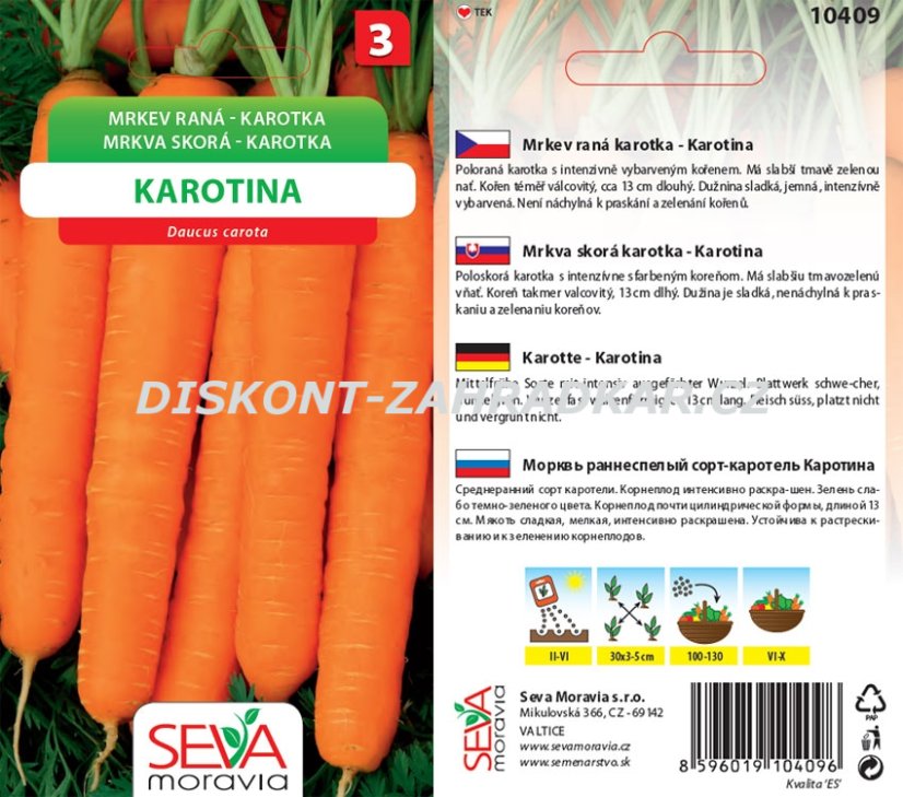 10409 Mrkev Karotina 2g / 1601