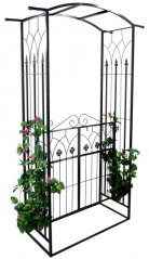 Zahradní pergola s brankou 106x50x217cm / CH9074