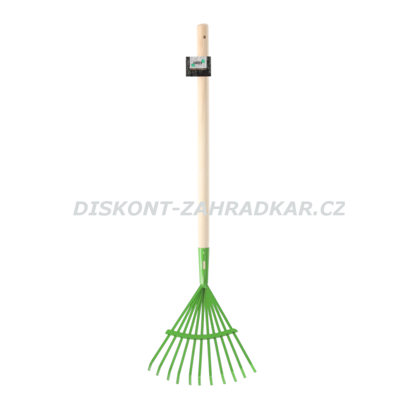 Dětské hrábě na listí zelené / CH2029