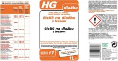 HG 11510 Čistič na dlažbu s leskem 1000ml