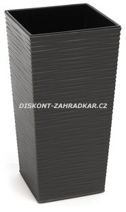 Obal FINEZIA vrub 25x25cm antracit