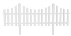 Zahradní plotek plast 60,5x32,5cm (bal. 4ks) / CH2392