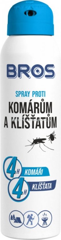 Bros Sprej proti komárům a klíšťatům 90ml Bros Sprej proti komárům a klíšťatům 90ml