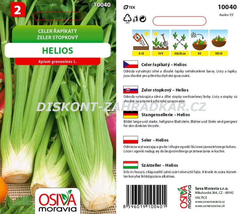 10040 Celer řapíkatý Helios 0,2g / 1106