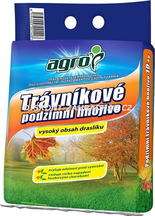 AGRO Podzimní trávníkové hnojivo 10kg AGRO Podzimní trávníkové hnojivo 10kg