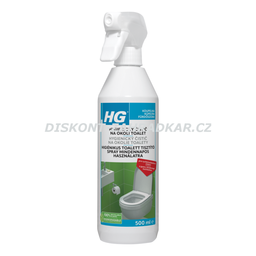 HG 32005 Každodenní hygienický sprej na přísl. v okolí toalety 500ml