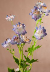 Divoká květina 42 cm modrá F395-B